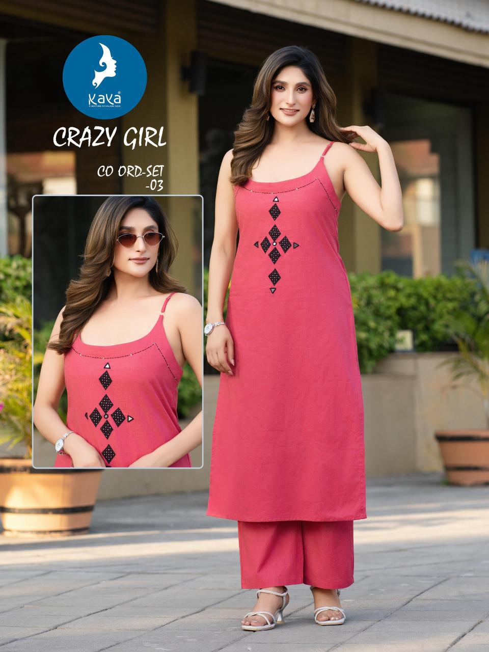 Kaya crazy girl coord set cheapest market in surat  - wholesale export